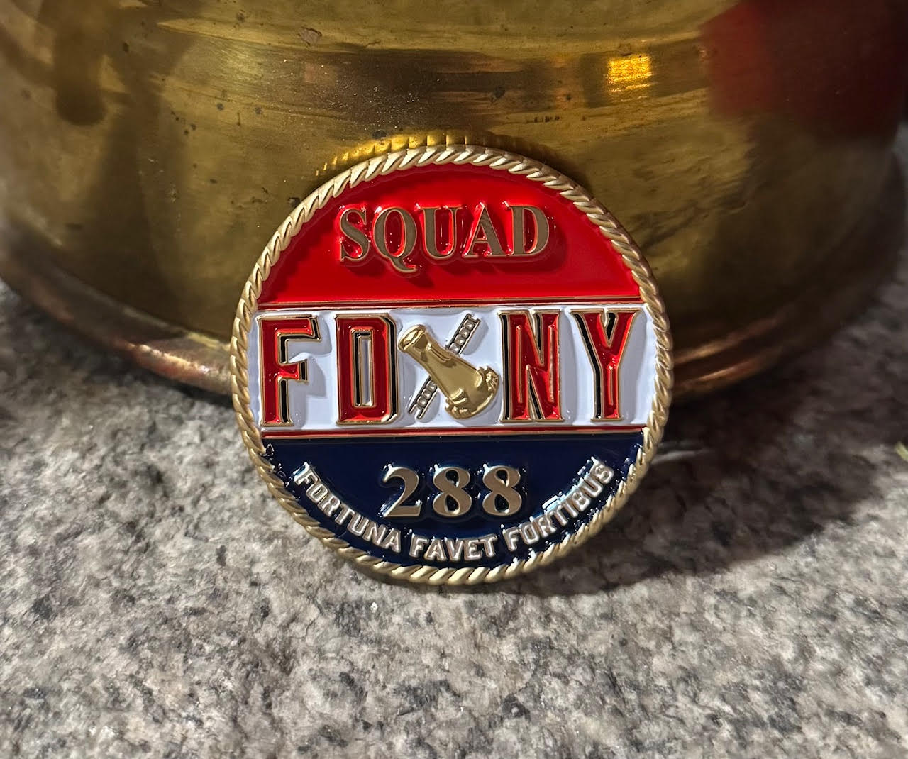 Squad 288 challenge coin